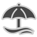 Beach SVG Icon